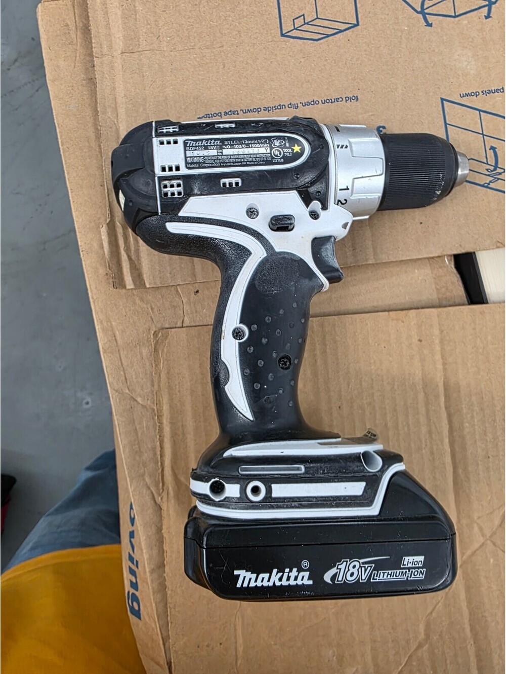Makita BDF452 18V Cordless Drill Driver